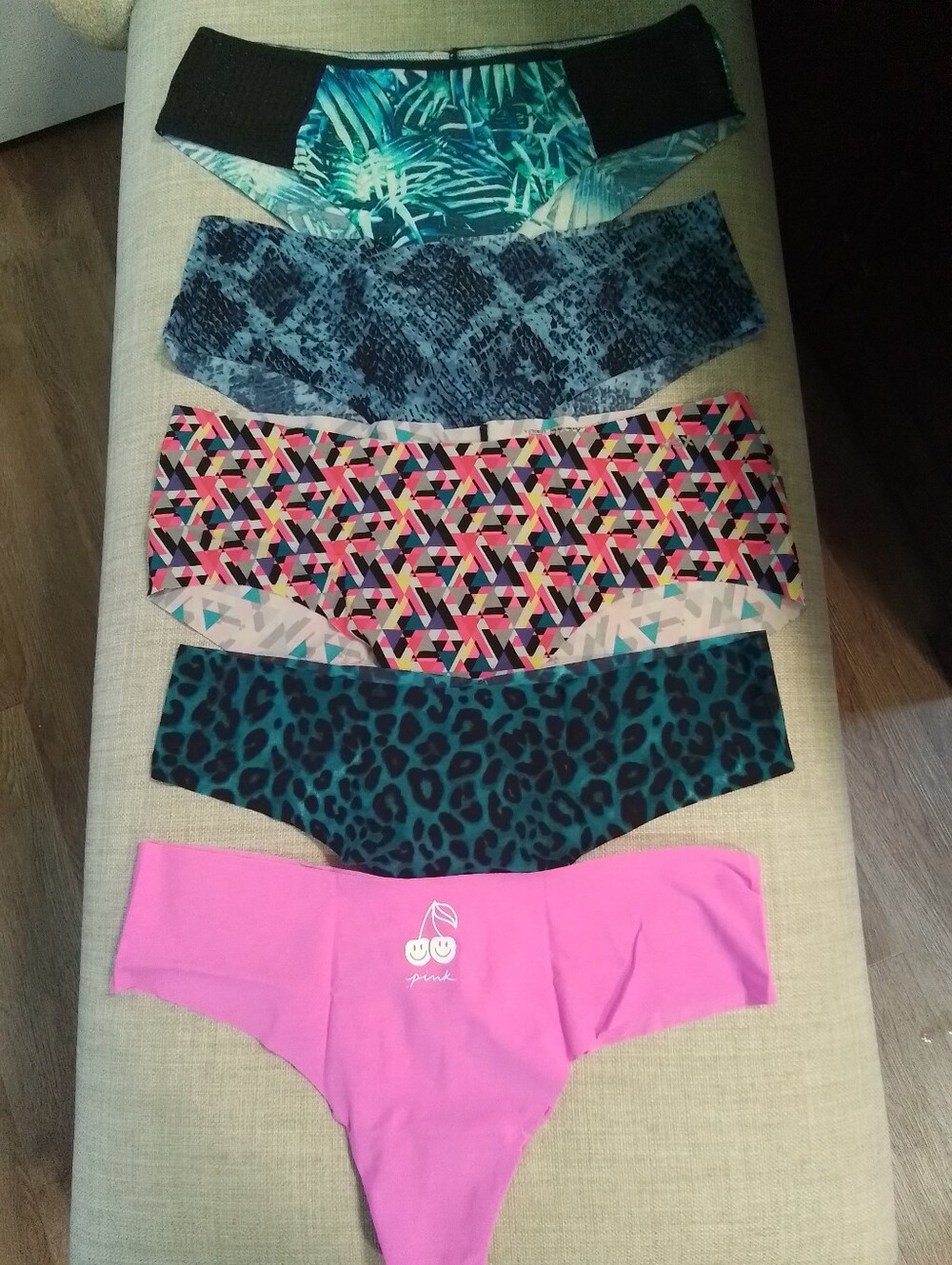 Pink Victorias Secret No Show Panties-NWOT